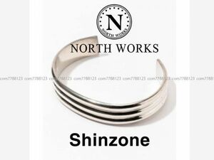  storage goods 2.6 ten thousand {NORTH WORKS} silver bracele SHINZONE buy bangle accessory breath red North Works 