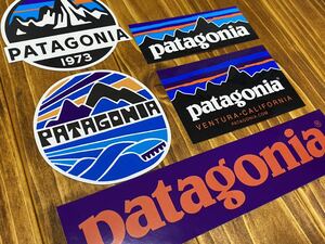 patagonia パタゴニア ステッカー 未使用品 5枚セット ノースフェイス USA レア柄 ダナー OR MSR SOTO EPI 