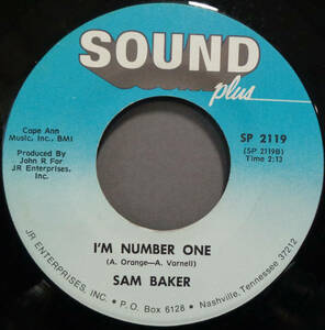 【SOUL 45】SAM BAKER - I BELIEVE IN YOU / I'M NUMBER ONE (s231028005)
