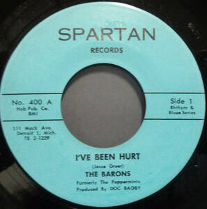 【SOUL 45】BARONS - I'VE BEEN HURT / WILLOW WEEP FOR ME (s231010035)