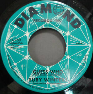 【SOUL 45】RUBY WINTERS - GUESS WHO / SWEETHEART THINGS (s231013036)