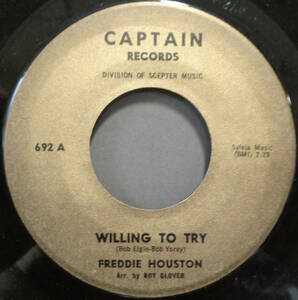 【SOUL 45】FREDDIE HOUSTON - WILLING TO TRY / EVERYBODY'S GOT A RIGHT (s231029011) 