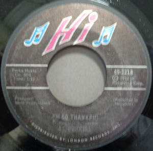 【SOUL 45】AL PERKINS - I'M SO THANKFUL / MOODY (s231028001)