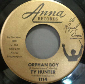 【SOUL 45】TY HUNTER - ORPHAN BOY / EVERYTHING ABOUT YOU (s231012005)