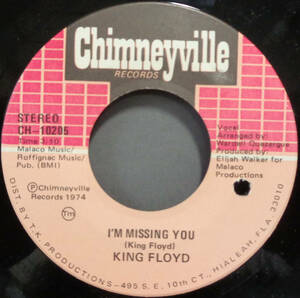 【SOUL 45】KING FLOYD - I'M MISSING YOU / DON'T CRY NO MORE (s231020022)