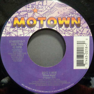 【SOUL 45】BOYZ II MEN - LET IT SNOW / SILENT NIGHT (s231030018)