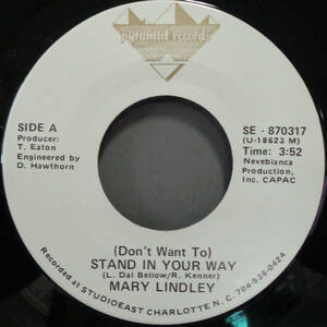 【SOUL 45】MARY LINDLEY - STAND IN YOUR WAY / MINDS MADE UP (s231023044)