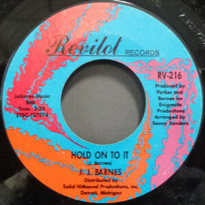 【SOUL 45】J.J. BARNES - NOW SHE'S GONE / HOLD ON TO IT (s231028037)