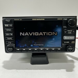 TOYOTA トヨタ純正 VOICE NAVIGATION 16022 86120-42010 2001年 地図ディスク CD再生 ※個人宛は支店止めのみ※