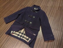 ★BURBERRY CHILDREN★バーバリーチルドレン　チェック　ダッフル　コート_画像3