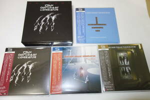 美品★送料無料★VAN DER GRAAF GENERATOR(VDGG ヴァン ダー グラフ ジェネレーター) 紙ジャケット SHM-CD 4枚セット 特典BOX付★紙ジャケ