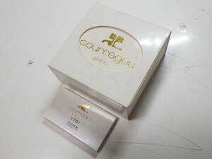  Courreges оригинальный наручные часы старый коробка box *1618