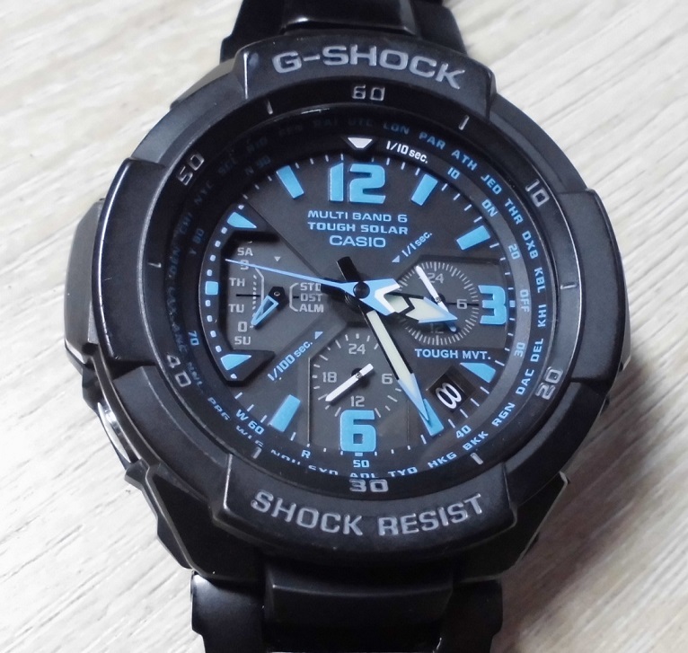 傷あり ＣＡＳＩＯ カシオ Ｇ－ＳＨＯＣＫ Ｇショック スカイ