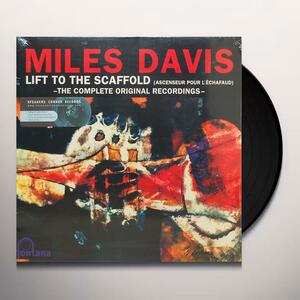 ♪未開封シールド♪Miles Davis - Lift To The Scaffold/高音質盤/180g重量盤/Mono盤/死刑台のエレベーター：完全オリジナル録音版