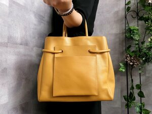 ●超美品●DELVAUX デルヴォー●カーフ レザー 本革●トート バッグ●キャメル●シルバー金具●腕掛け●B5 収納●書類 かばん●Js40802