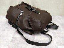 ●未使用●LOUIS VUITTON ルイ・ヴィトン●ユタ キャニオン バックパック●レザー 本革●バックパック リュックサック●マロン●Js41128_画像4