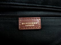 ●超美品●BURBERRY バーバリー●ノバチェック●PVC カーフ レザー 本革●ショルダー バッグ●赤茶●G金具●斜め掛け●B5 収納●Js41161_画像7