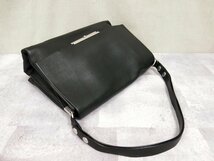 ●超美品●CELINE セリーヌ●ブレード●カーフ レザー 本革●ミディアム ワンショルダー バッグ●黒●SV金具●肩掛け●B5 収納●Js41002_画像4