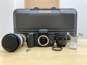 A4765 美品3点★PENTAX SFX AF 一眼レフカメラ SMC PENTAX-F 1:4.5 300mm ED IF ■ SMC PENTAX-F ZOOM 1:3.5-4.5 35-70mm★中古品 使用品