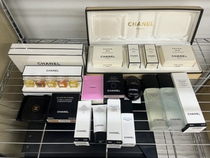 A4631★CHANEL 10点★未使用品・使用品 （サボン・ＣＣクリーム・化粧水・ヘアオイル・フェイスパウダー・ハンドクリームなど）