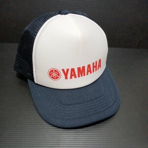 ● ヤマハ「YAMAHA　メッシュ キャップ」プリント　段階調節　帽子 音叉