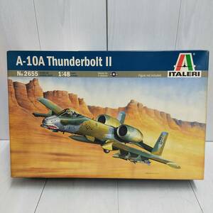 [ free shipping ] not yet constructed * ITALERI A-10A ThunderboltⅡ 1/48 scale 2655ita rely Thunderbolt fighter (aircraft) warplane plastic model hobby model 