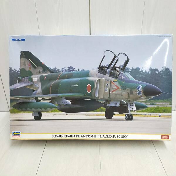 【 送料無料 】 未組立 ◆ Hasegawa 特別仕様 RF-4E RF-4EJ ファントムⅡ 航空自衛隊 第501飛行隊 2機セット 1/72 スケール 02075 ハセガワ