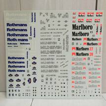 【 送料無料 】 未使用 ◆ Rothmans MILDSEVEN Marlboro デカール F-1 レーシングカー マイルドセブン マールボロ 水転写 プラモ 模型_画像2