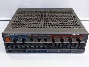 「送料無料」○ Pioneer パイオニア カラオケアンプ stereo mixng amplifier SA-V21Ⅱ 1990年製 通電確認済み ジャンク品 中古品 訳あり
