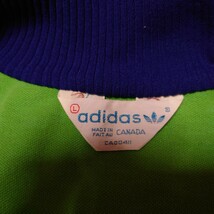 70s 80s adidas ヴィンテージ トラックジャケット アディダス 古着　CANADA製_画像9