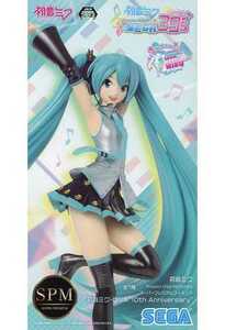  Hatsune Miku DIVA 10th Anniversary Project DIVA Arcade Future Tone SPM фигурка 