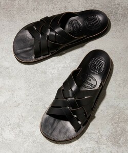 THE SANDALMAN×JOURNAL STANDARD サンダルマン×ジャーナルスタンダード CHROMEXCEL WEAVEサンダル 8サイズ 26.0〜26.5 黒 完売品