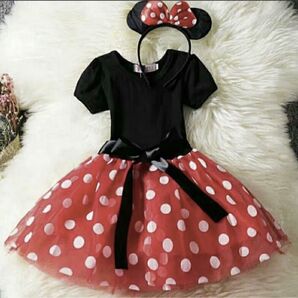 可愛さ倍増 ミニードレス 120サイズ 女の子キッズイベント コーデワンピース