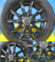 ★いわき★【中古夏セット】 155/65R13 SEIBERLING セイバーリング SL101 + PREO 4.0B+45 13インチ_画像2