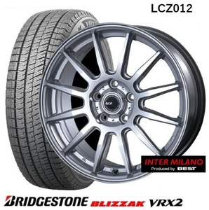 新品4本SET LCZ012 S 7.0J+48 5H-114.3 ブリヂストン BLIZZAK VRX2 2022年製 215/60R17インチ RC オデッセイ e:HEV RV系 ヴェゼル