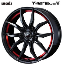 取寄せ品 新品4本SET WEDS ローグVF 7.0J+42 5H-114.3 ブリヂストン VRX2 2022年 225/60R17インチ アルファード 30系 ヴェルファイア_画像7