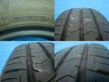 ★福島いわき★ ●中古2本補修用 ブリヂストン ECOPIa エコピアNH100C 155/65R14 75H 2021年製 N-BOX ディズ ムーヴキャンバス 等_画像3