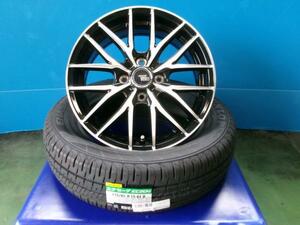 ４本セット ダンロップ エナセーブ EC204 175/65R15 TREAD VENES FS01 15インチ 5.5J ET42 4H100 アクア アクシオ フィールダー FIT