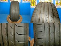 送料無料 中古 ヨコハマタイヤ ブルーアース RV 03 215/45Ｒ18 93W ホイール付 4本 エスクァイア ノア ヴォクシー ステップワゴン ランディ_画像6