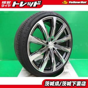 アルファード ヴェルファイア 20系 30系 中古 632 F10 9J +38 20インチ 5H114.3 DX640 245/35R20 セット ホイールキズ有 訳あり品