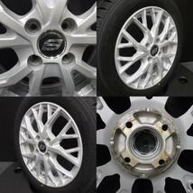 【送料無料】新品 トーヨータイヤ OBSERVE GARIT GIZ 175/65R15 84Q 中古 15インチ アルミ ホイール 15-5.5 +42 4H 100 4本セット_画像9