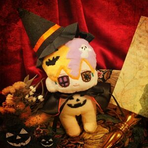 10cmぬいぐるみ　ハロウィンくん　無属性　手作り　ハンドメイド ぬいぐるみ