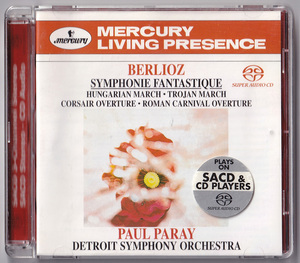 Mercury 475 6622 ポール・パレー、デトロイト交響楽団、ベルリオーズ: 幻想交響曲 TAS 嶋護 優秀録音 SACD