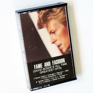 《US版カセットテープ》Fame And Fashion (David Bowie’s All Time Greatest Hits)●デヴィッド ボウイ