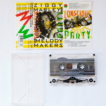 《良音！/US版カセットテープ》Ziggy Marley and The Melody Makers●Conscious Party●ジギー マーリー/Reggae/レゲエ /Bob/ボブ_画像3