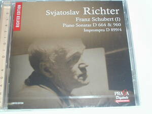 SACDハイブリッド盤（未開封）シューベルト：ピアノ・ソナタ第２１番、第１３番、即興曲変イ長調／リヒテル、輸入盤