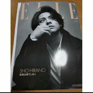 ELLE エル・ジャポン11月号増刊 平野紫耀表紙