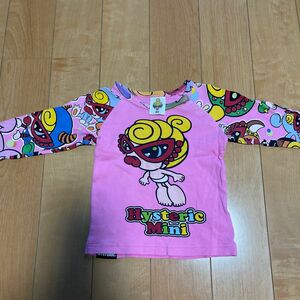 美品！ヒスミニ　ロンＴ80 ヒステリックミニ トップス HYSTERIC MINI 長袖Tシャツ