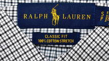 【新品】ラルフローレン ■ コットンチェックシャツ ■ メンズ M / US S ■ ストレッチ POLO RALPH LAUREN 正規品_画像5