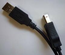 USB2.0ケーブル 1m タイプA オス - タイプB オス A to B USB A - B USB接続ケーブル USBケーブル Type A - Type B 黒 ブラック _画像2